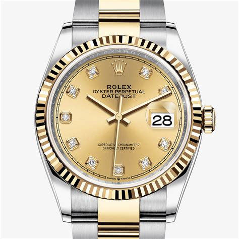 rolex dajust oro|rolex datejust 36.